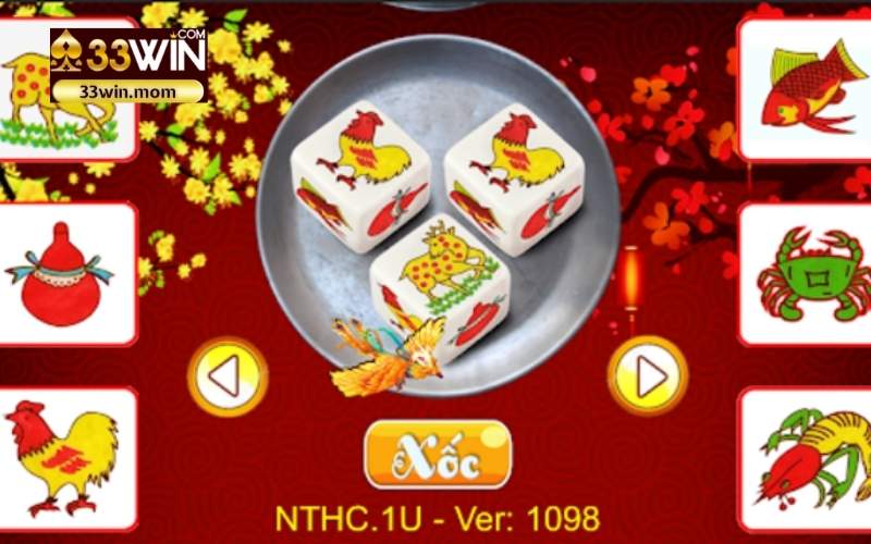 Bầu cua tôm cá 33Win - Trò chơi dân gian quen thuộc, Rinh quà khủng tại 33Win!